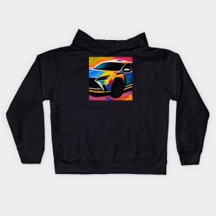 Colorfull NX Car Painting Kids Hoodie